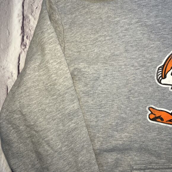 Used Cleveland Browns Brownie Elf Sweatshirt Proline Grey  Hoodie Adult Size 3XL - Picture 5 of 16